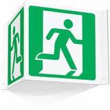 Fire Exit Projecting 3D Sign